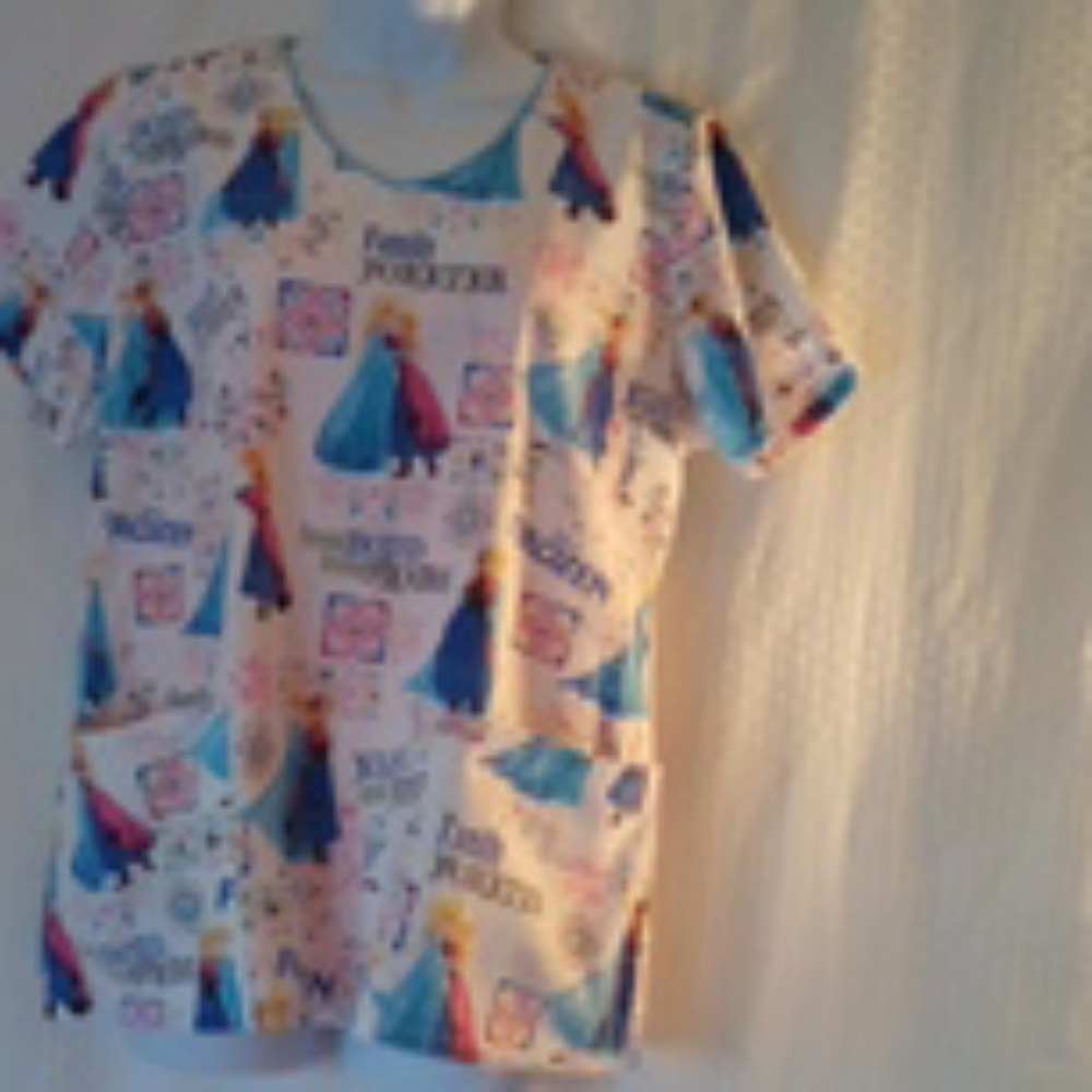 Disney scrub top